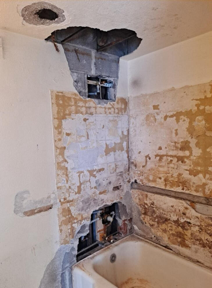 Plaster Repair (water damage)